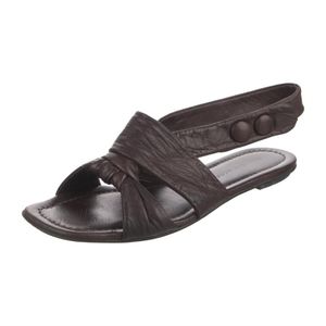 SIGERSON MORRISON brown leather sandals